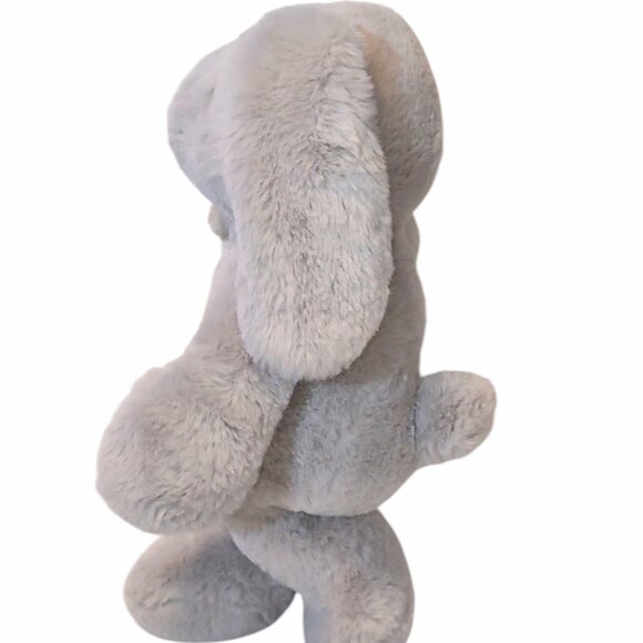 2018 Inter American Products Gray Bunny Rabbit Plush Stuffed Animal Toy 13" - Picture 4 of 6